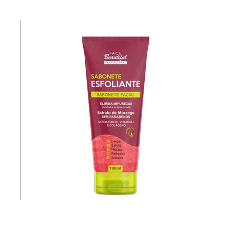 Jabon exfoliante facial